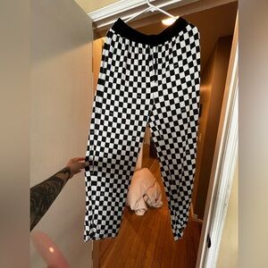 little sleepies men’s checkered sleep pants